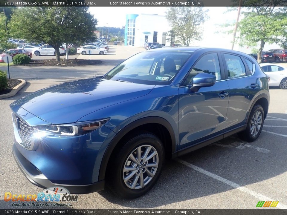 2023 Mazda CX-5 S AWD Eternal Blue Mica / Black Photo #7