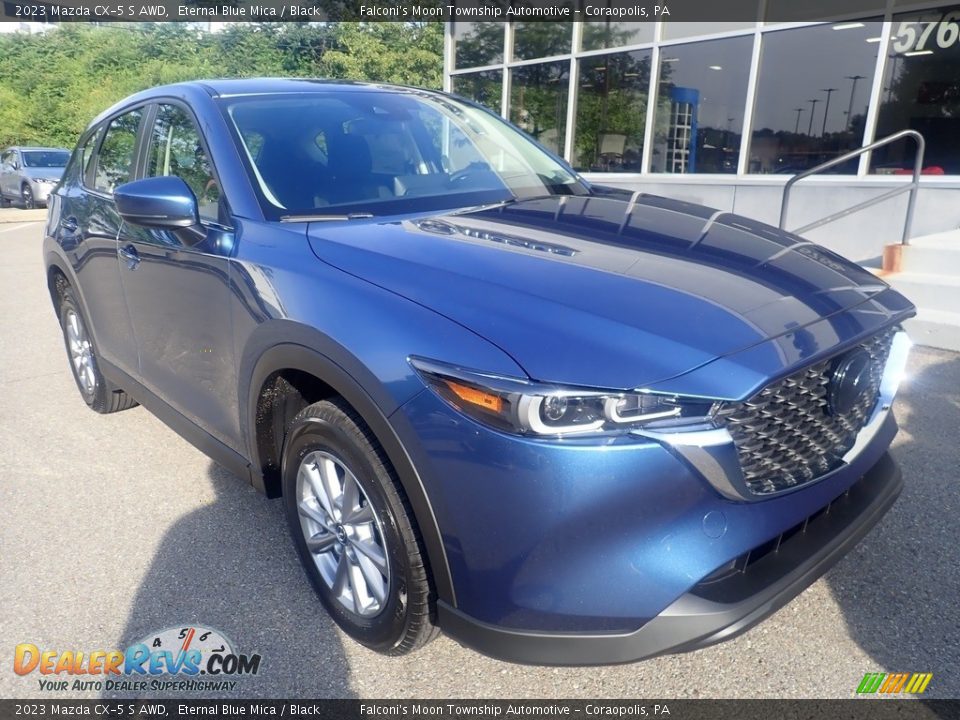 2023 Mazda CX-5 S AWD Eternal Blue Mica / Black Photo #9