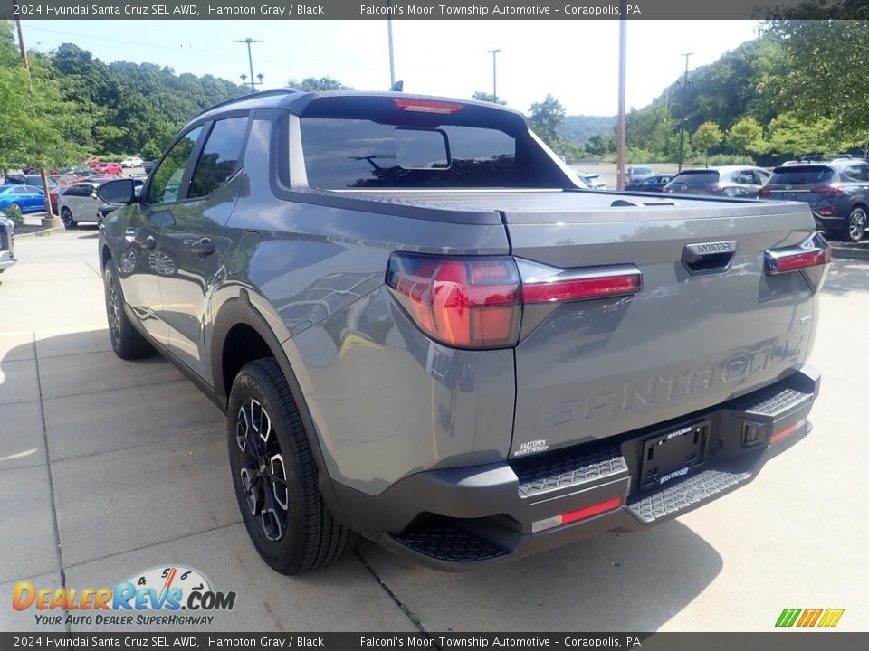 2024 Hyundai Santa Cruz SEL AWD Hampton Gray / Black Photo #5