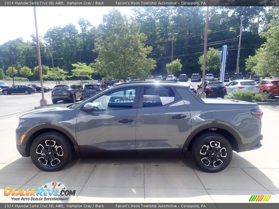 2024 Hyundai Santa Cruz SEL AWD Hampton Gray / Black Photo #6