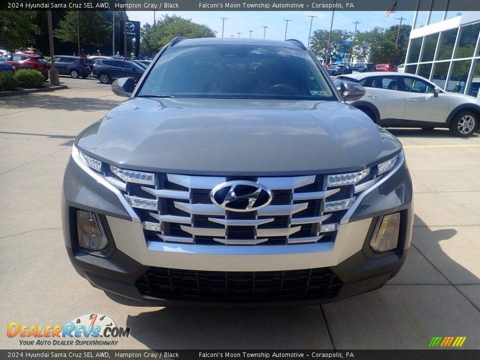 2024 Hyundai Santa Cruz SEL AWD Hampton Gray / Black Photo #8