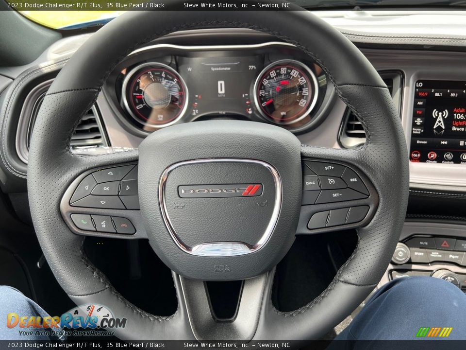 2023 Dodge Challenger R/T Plus B5 Blue Pearl / Black Photo #17