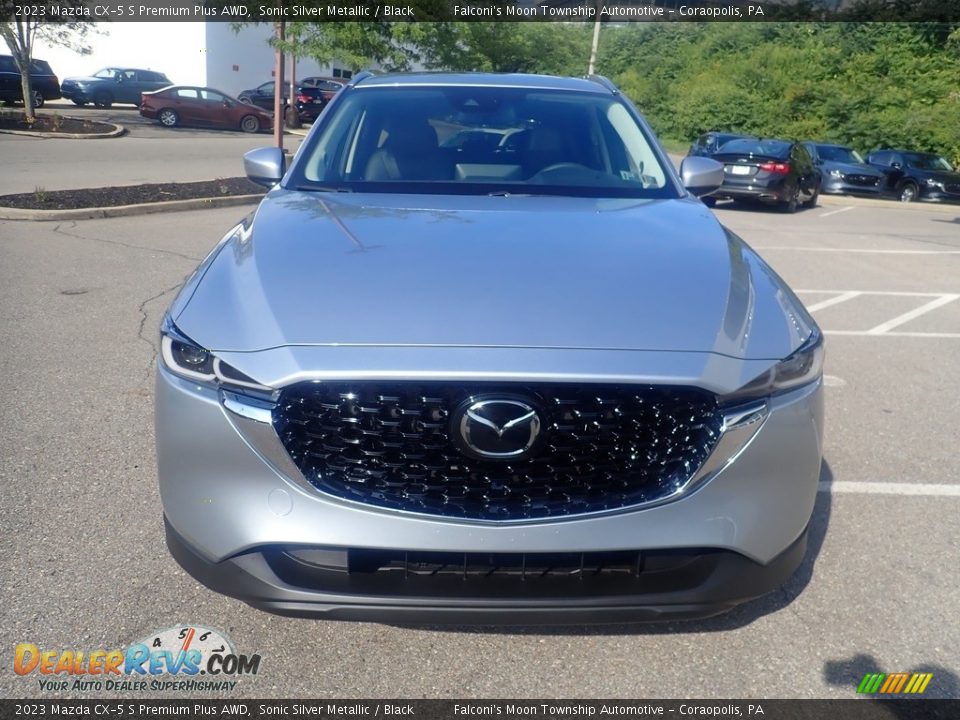 2023 Mazda CX-5 S Premium Plus AWD Sonic Silver Metallic / Black Photo #8