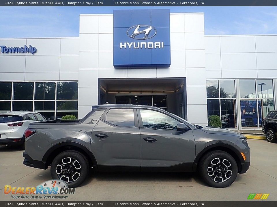 2024 Hyundai Santa Cruz SEL AWD Hampton Gray / Black Photo #1