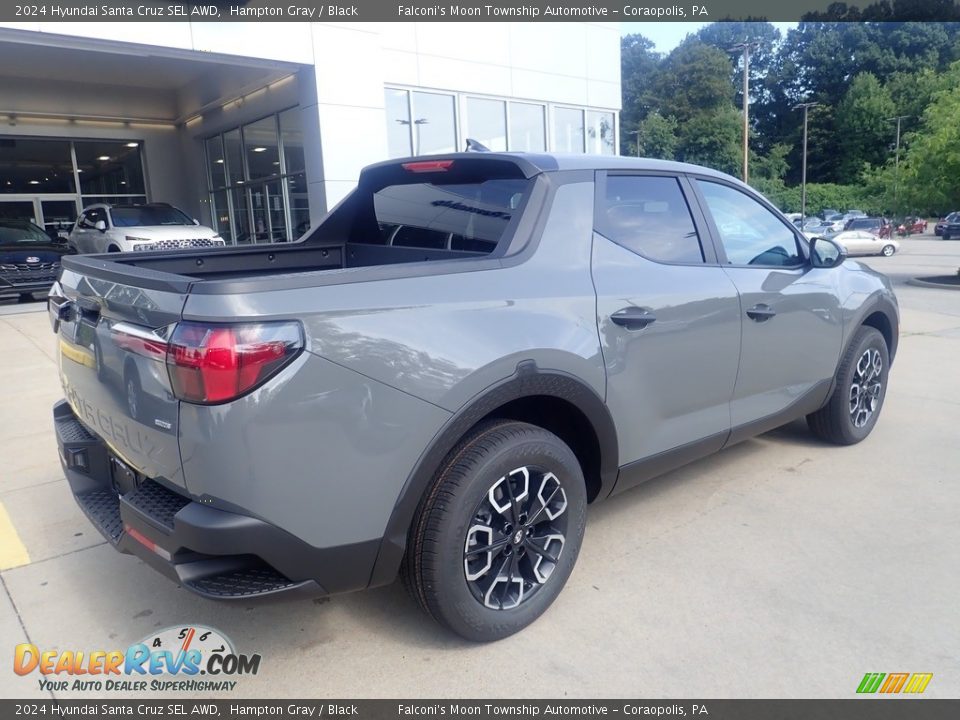 2024 Hyundai Santa Cruz SEL AWD Hampton Gray / Black Photo #2