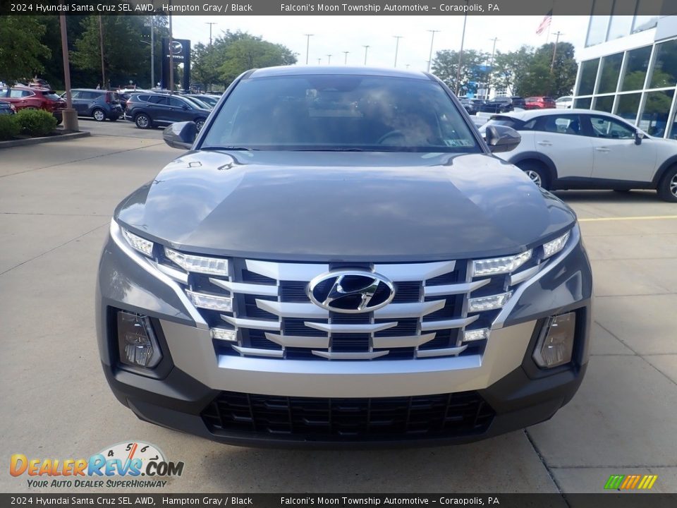 2024 Hyundai Santa Cruz SEL AWD Hampton Gray / Black Photo #8