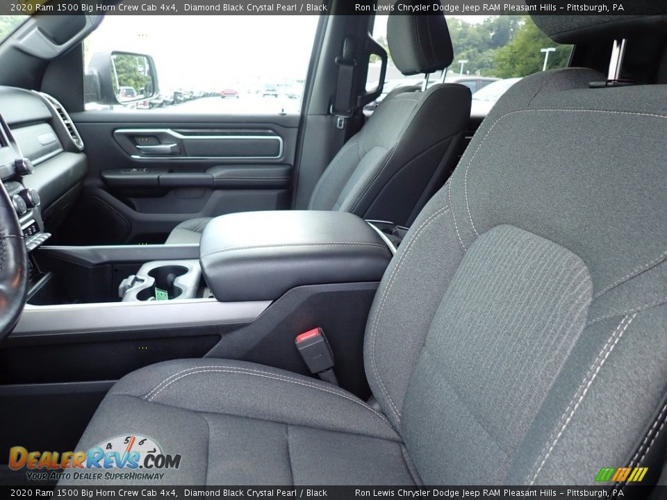 2020 Ram 1500 Big Horn Crew Cab 4x4 Diamond Black Crystal Pearl / Black Photo #11