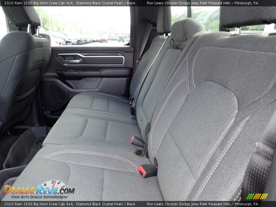 2020 Ram 1500 Big Horn Crew Cab 4x4 Diamond Black Crystal Pearl / Black Photo #12