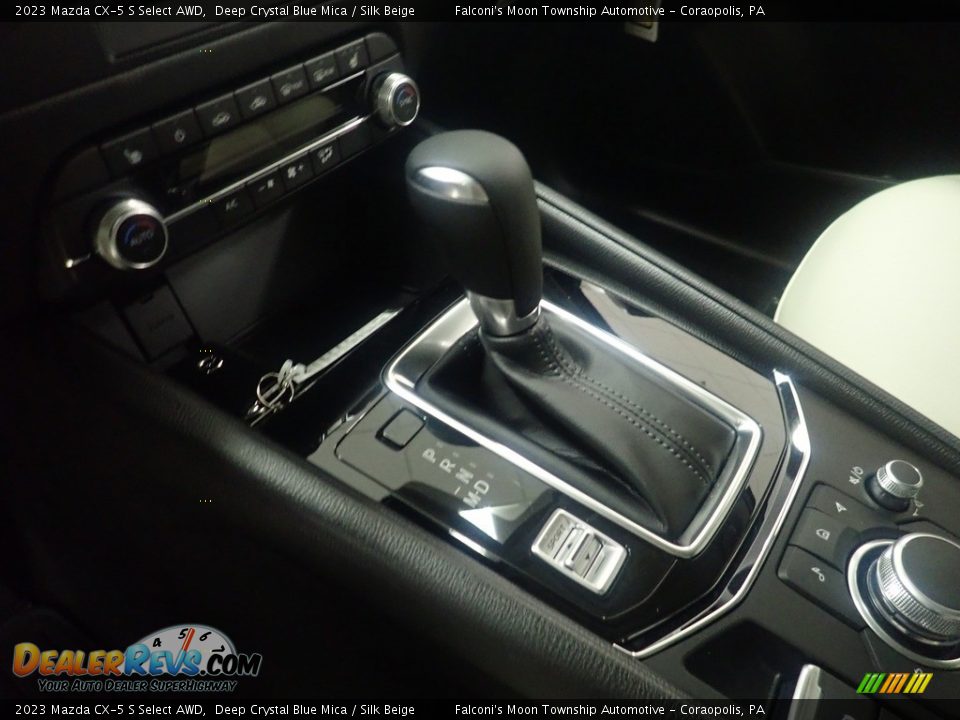 2023 Mazda CX-5 S Select AWD Deep Crystal Blue Mica / Silk Beige Photo #16