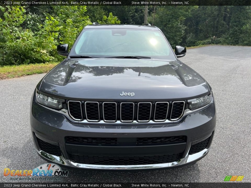 2023 Jeep Grand Cherokee L Limited 4x4 Baltic Gray Metallic / Global Black Photo #3