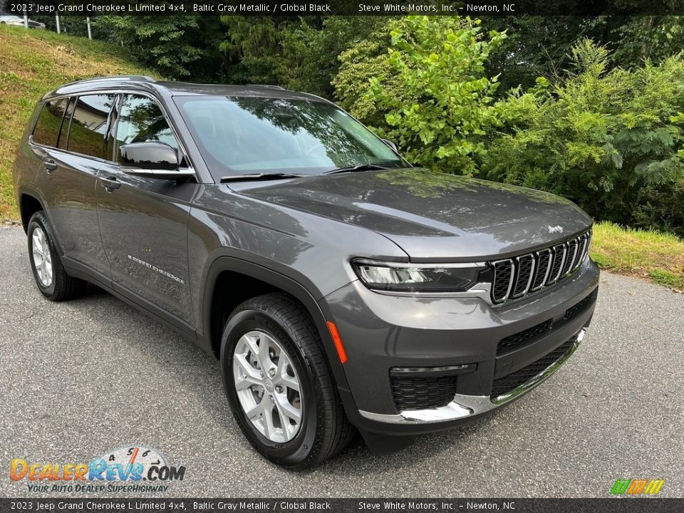 2023 Jeep Grand Cherokee L Limited 4x4 Baltic Gray Metallic / Global Black Photo #4