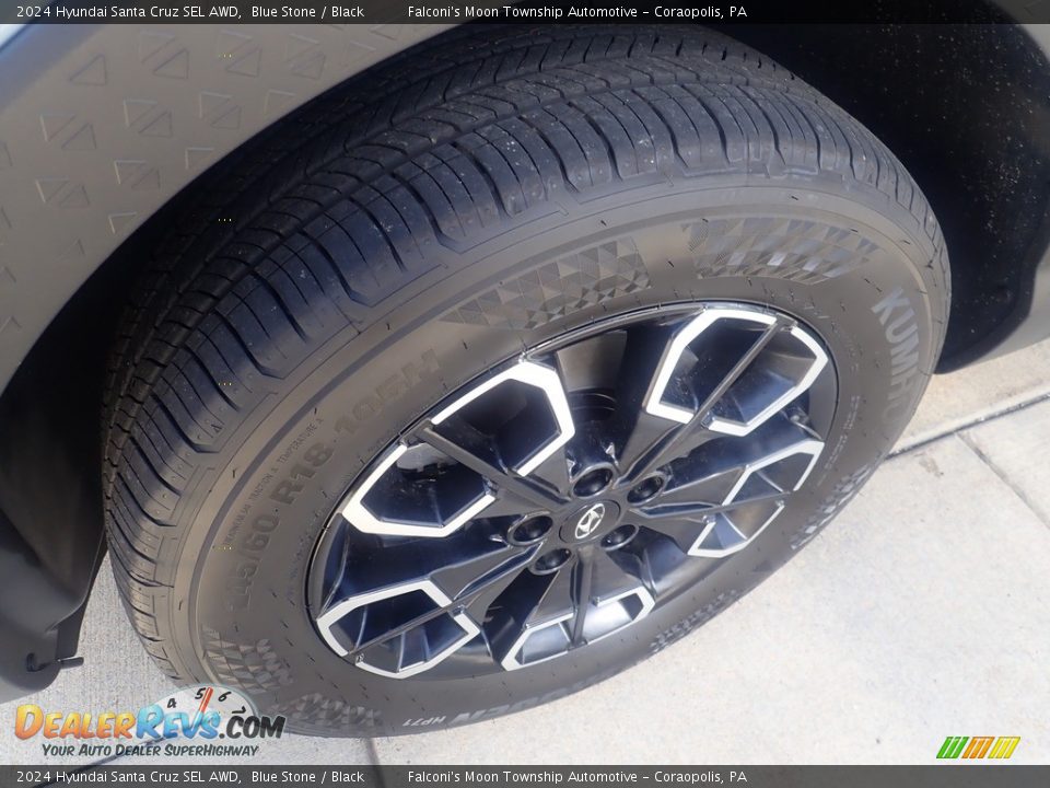 2024 Hyundai Santa Cruz SEL AWD Blue Stone / Black Photo #10