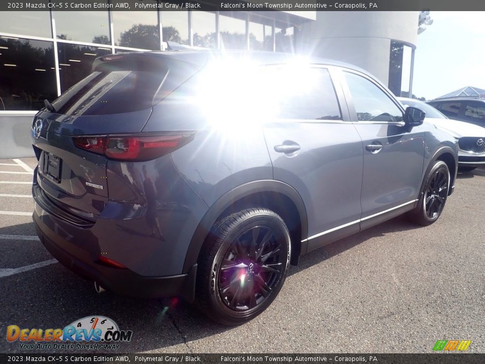 2023 Mazda CX-5 S Carbon Edition AWD Polymetal Gray / Black Photo #2