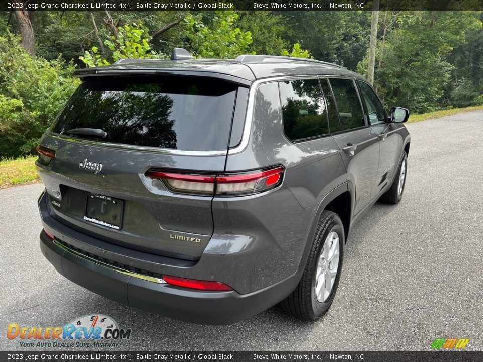 2023 Jeep Grand Cherokee L Limited 4x4 Baltic Gray Metallic / Global Black Photo #6