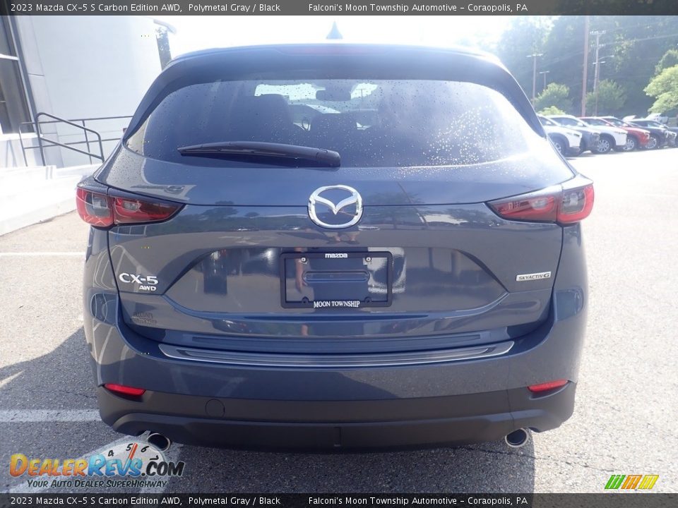 2023 Mazda CX-5 S Carbon Edition AWD Polymetal Gray / Black Photo #3