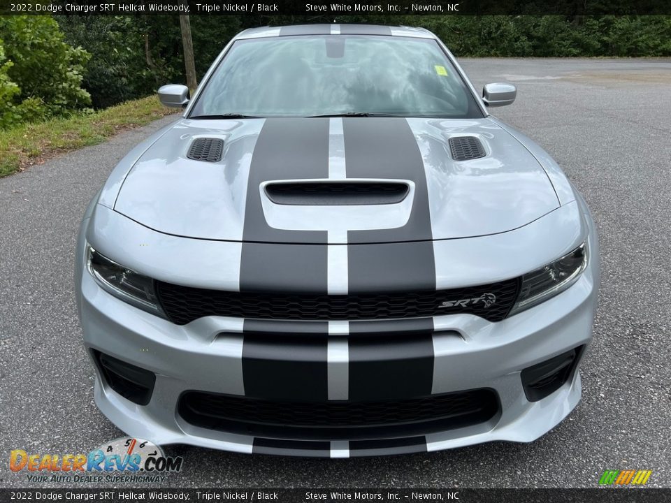 2022 Dodge Charger SRT Hellcat Widebody Triple Nickel / Black Photo #3