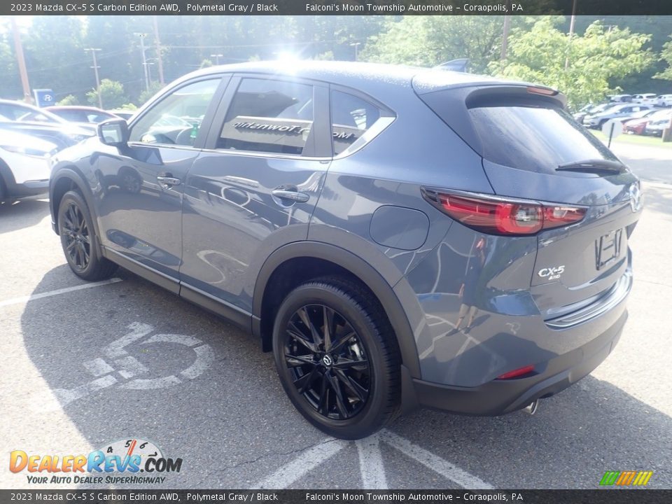 2023 Mazda CX-5 S Carbon Edition AWD Polymetal Gray / Black Photo #5