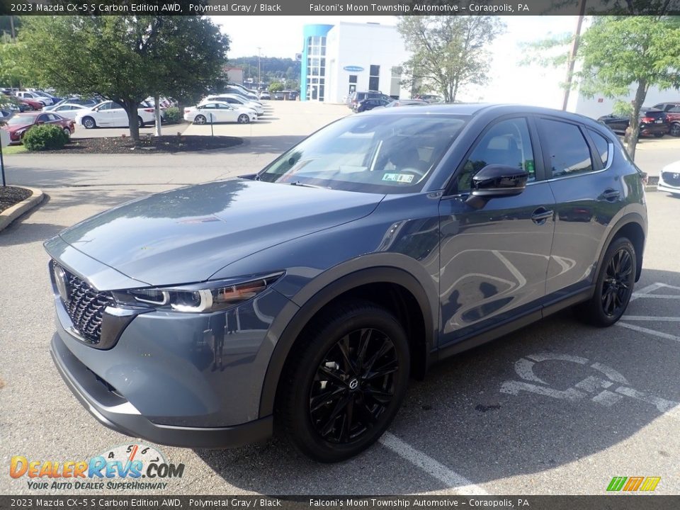 2023 Mazda CX-5 S Carbon Edition AWD Polymetal Gray / Black Photo #7