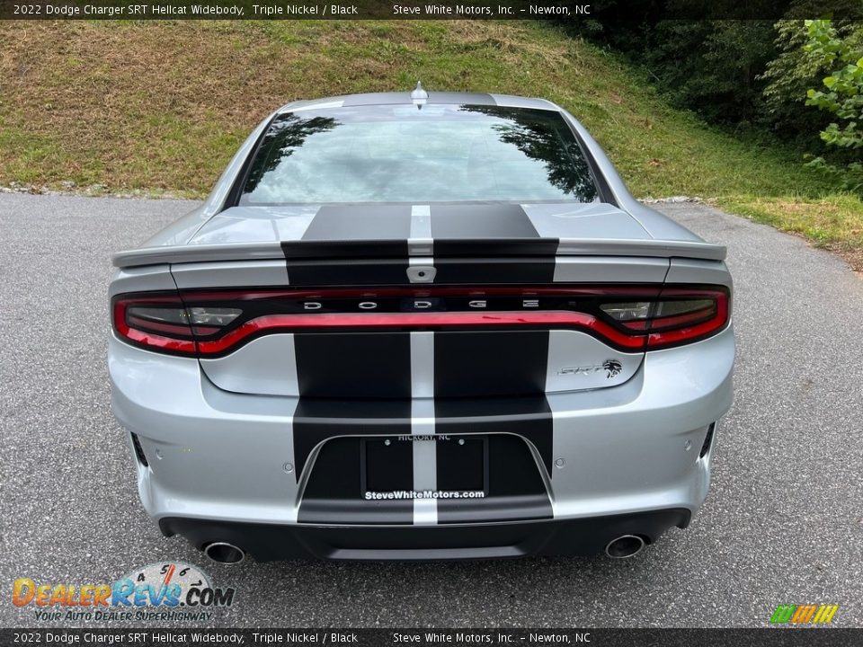 2022 Dodge Charger SRT Hellcat Widebody Triple Nickel / Black Photo #7