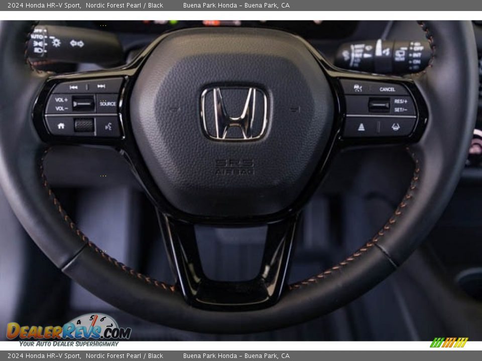 2024 Honda HR-V Sport Nordic Forest Pearl / Black Photo #21