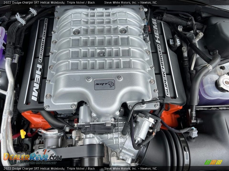 2022 Dodge Charger SRT Hellcat Widebody 6.2 Liter Supercharged HEMI OHV 16-Valve VVT V8 Engine Photo #11