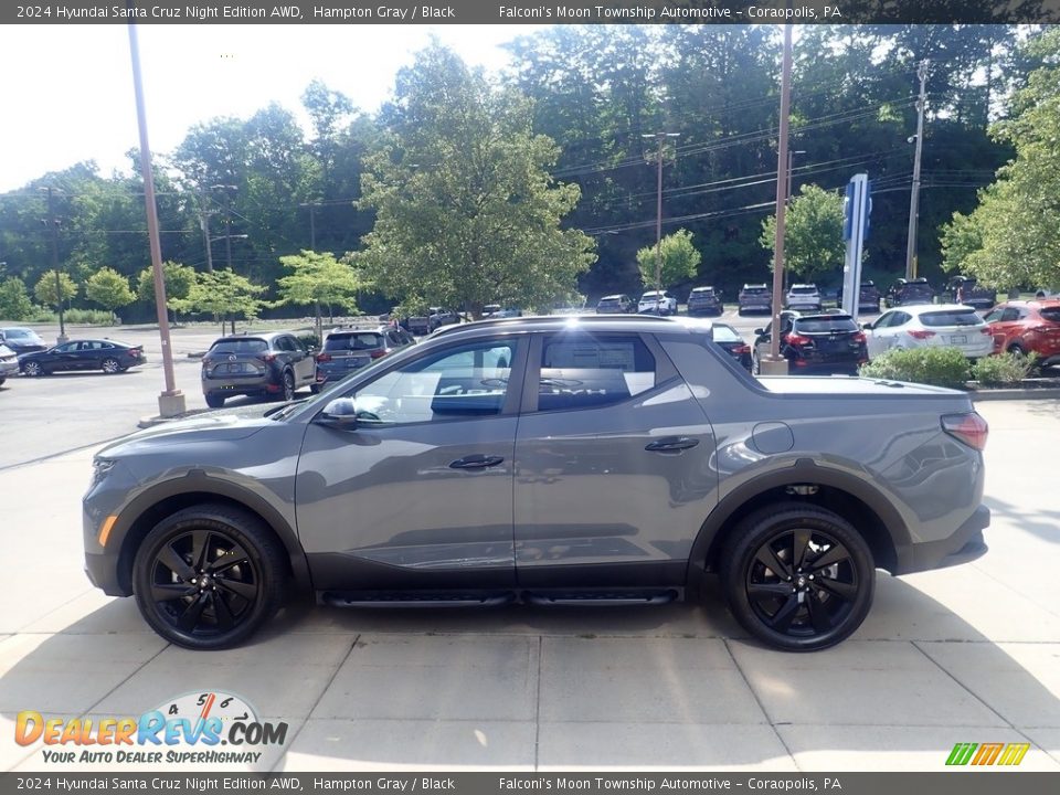 Hampton Gray 2024 Hyundai Santa Cruz Night Edition AWD Photo #6