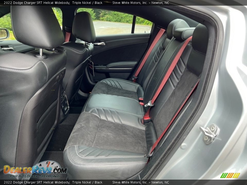 Rear Seat of 2022 Dodge Charger SRT Hellcat Widebody Photo #15