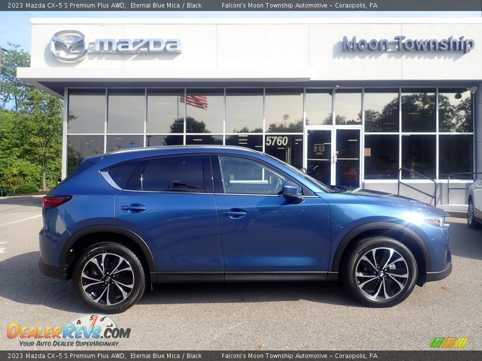 2023 Mazda CX-5 S Premium Plus AWD Eternal Blue Mica / Black Photo #1