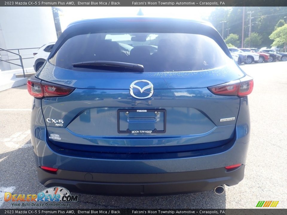 2023 Mazda CX-5 S Premium Plus AWD Eternal Blue Mica / Black Photo #3