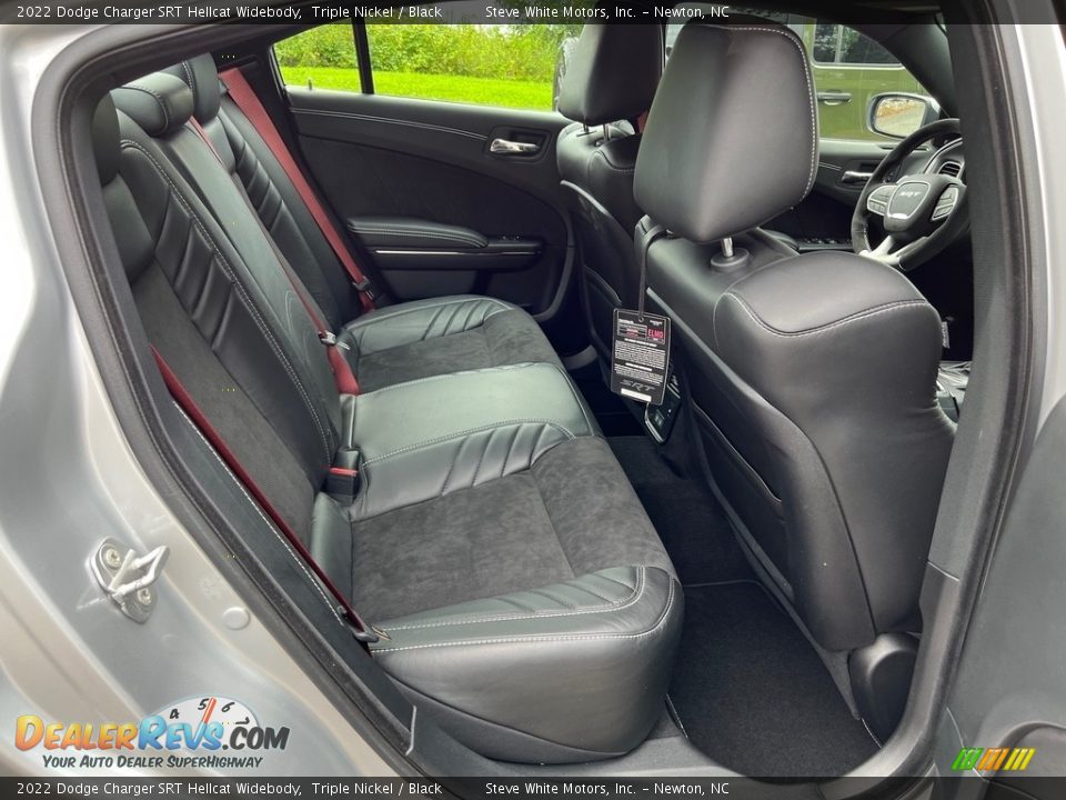 Rear Seat of 2022 Dodge Charger SRT Hellcat Widebody Photo #18