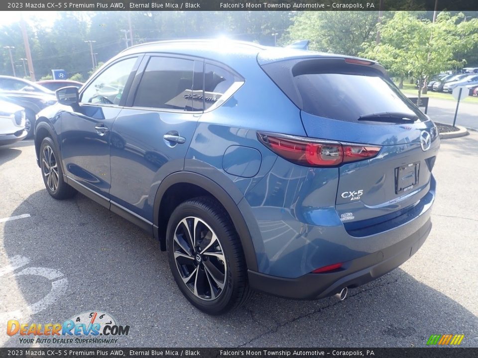 2023 Mazda CX-5 S Premium Plus AWD Eternal Blue Mica / Black Photo #5