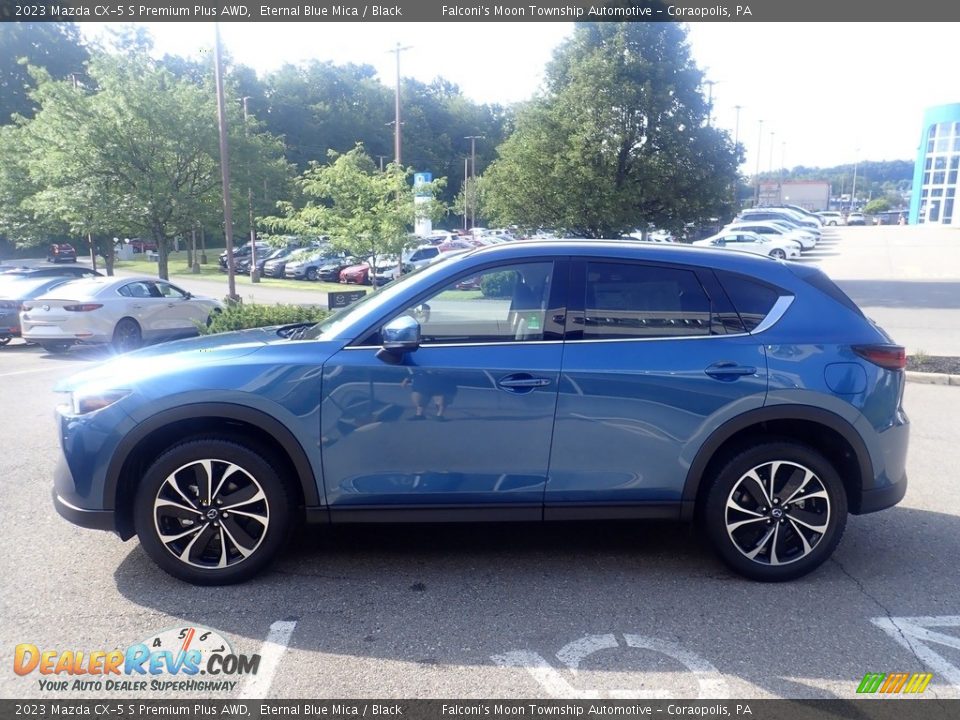 2023 Mazda CX-5 S Premium Plus AWD Eternal Blue Mica / Black Photo #6