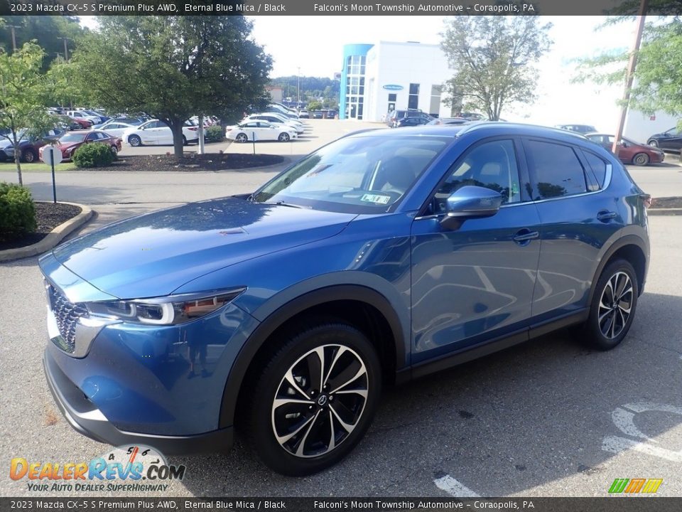 2023 Mazda CX-5 S Premium Plus AWD Eternal Blue Mica / Black Photo #7