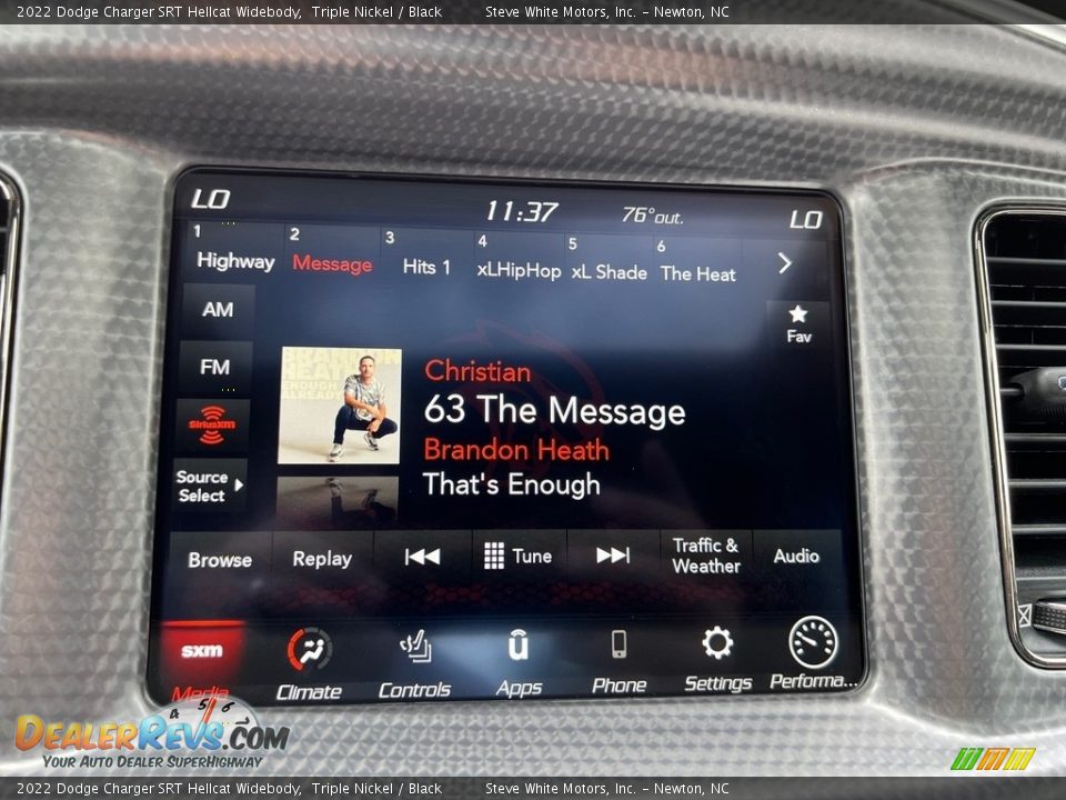 Controls of 2022 Dodge Charger SRT Hellcat Widebody Photo #22