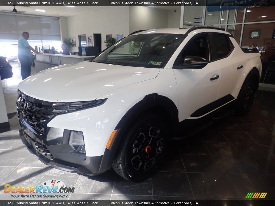 2024 Hyundai Santa Cruz XRT AWD Atlas White / Black Photo #6