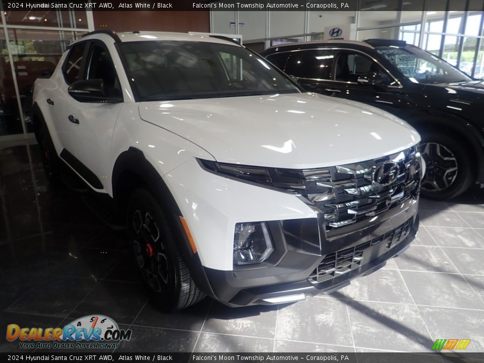 2024 Hyundai Santa Cruz XRT AWD Atlas White / Black Photo #8
