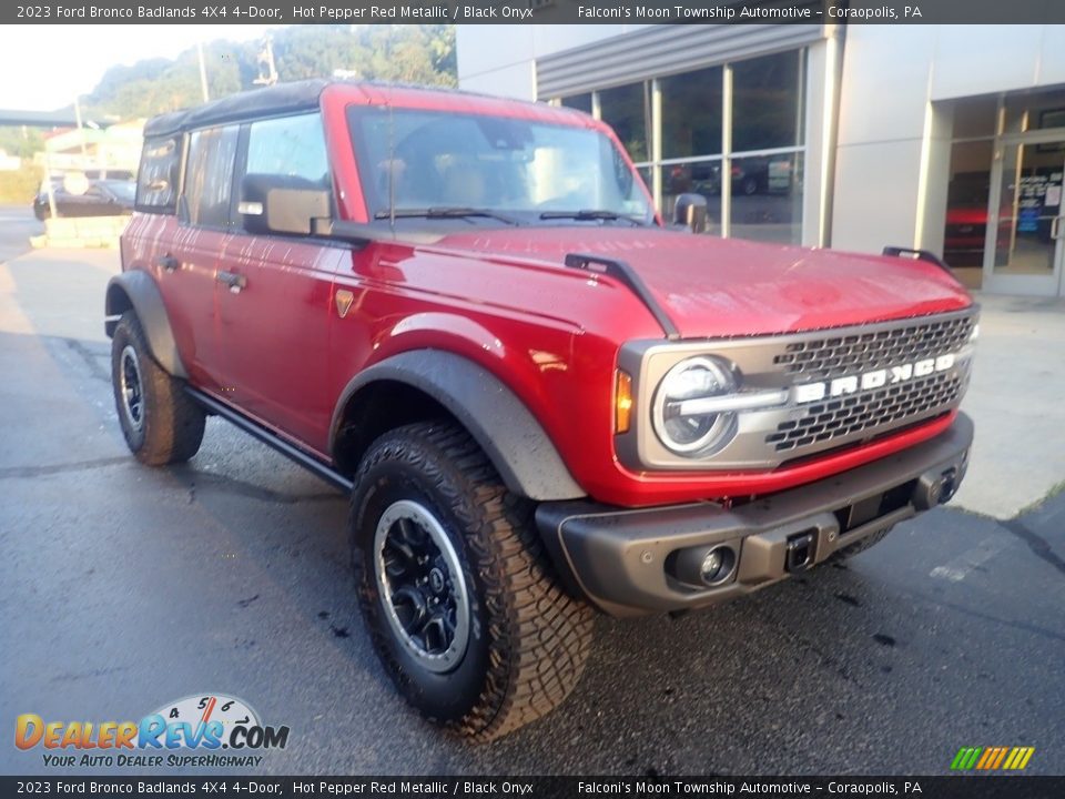 Hot Pepper Red Metallic 2023 Ford Bronco Badlands 4X4 4-Door Photo #8