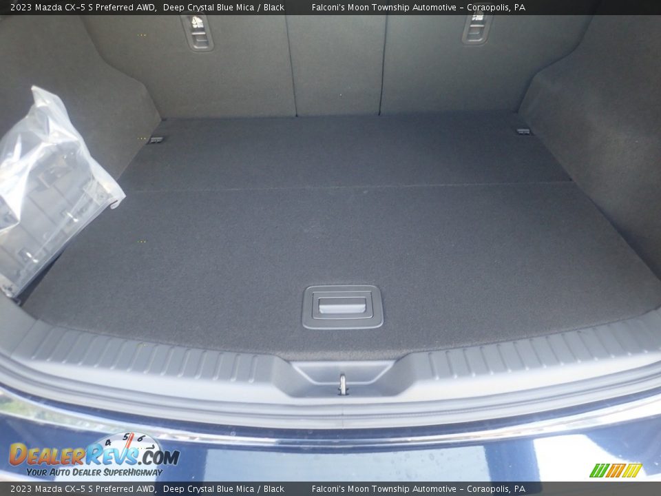 2023 Mazda CX-5 S Preferred AWD Deep Crystal Blue Mica / Black Photo #4