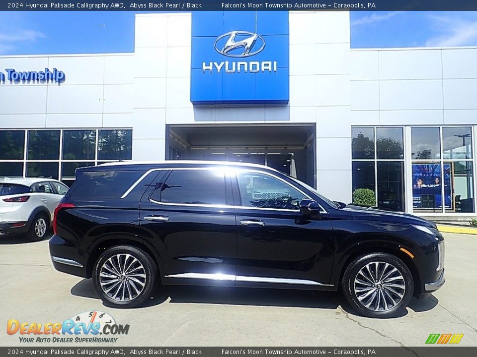 2024 Hyundai Palisade Calligraphy AWD Abyss Black Pearl / Black Photo #1