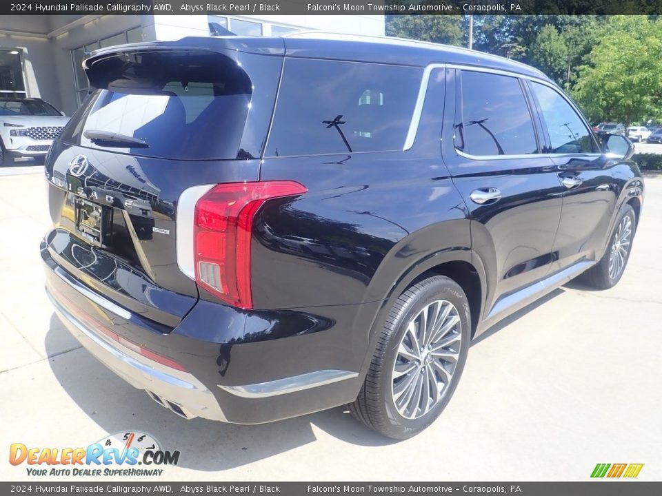 2024 Hyundai Palisade Calligraphy AWD Abyss Black Pearl / Black Photo #2