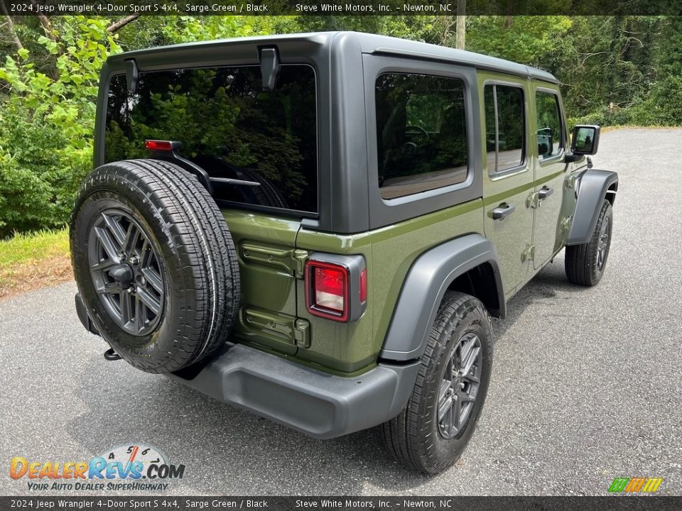 2024 Jeep Wrangler 4-Door Sport S 4x4 Sarge Green / Black Photo #6