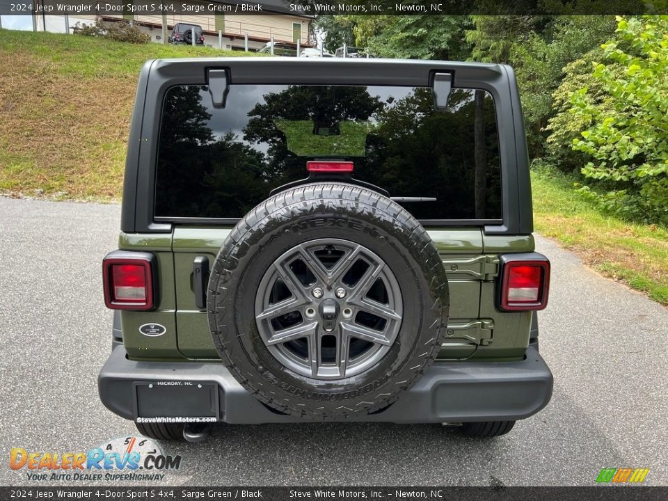 2024 Jeep Wrangler 4-Door Sport S 4x4 Sarge Green / Black Photo #7