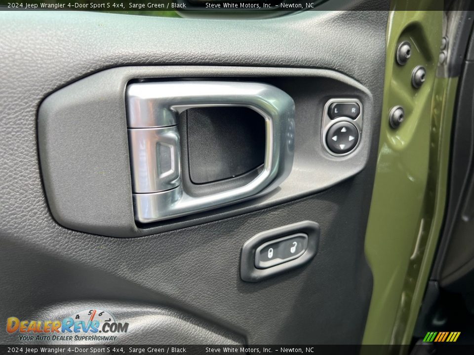 2024 Jeep Wrangler 4-Door Sport S 4x4 Sarge Green / Black Photo #11