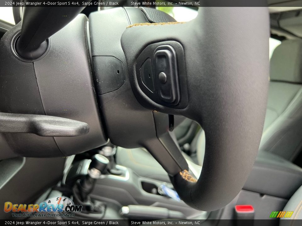 2024 Jeep Wrangler 4-Door Sport S 4x4 Sarge Green / Black Photo #12