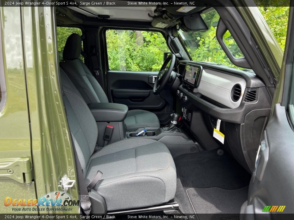2024 Jeep Wrangler 4-Door Sport S 4x4 Sarge Green / Black Photo #16