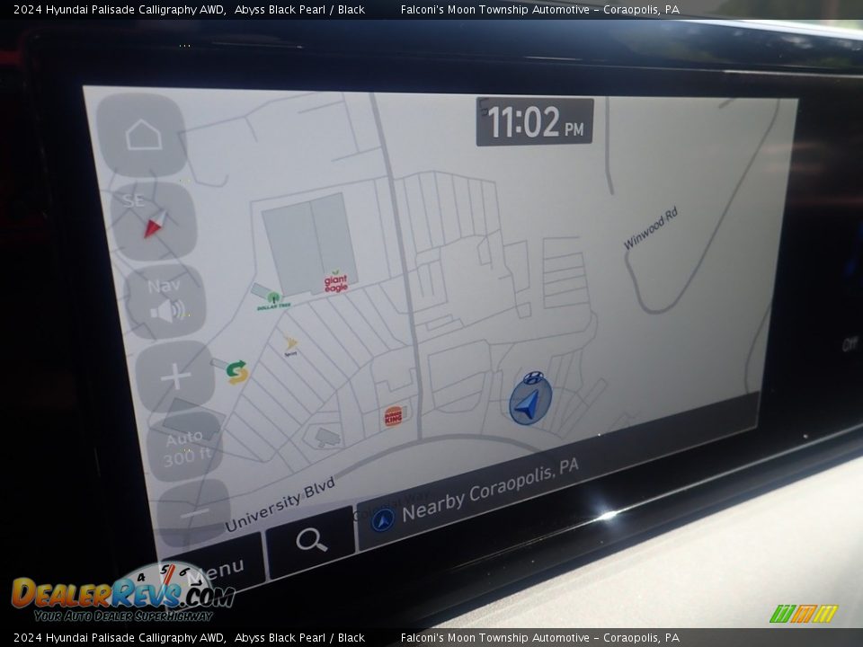Navigation of 2024 Hyundai Palisade Calligraphy AWD Photo #16