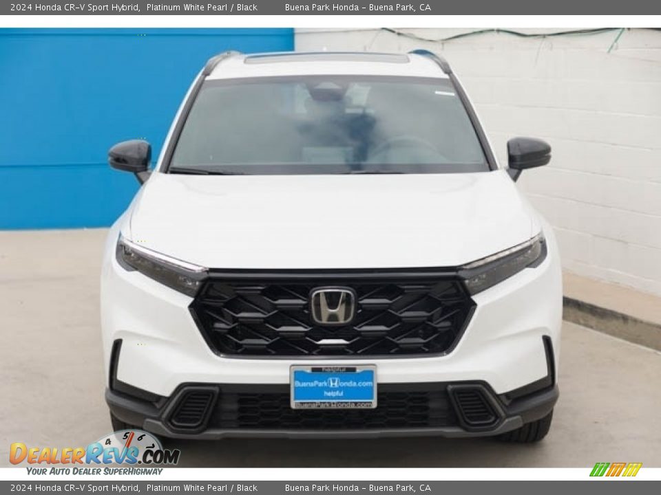 2024 Honda CR-V Sport Hybrid Platinum White Pearl / Black Photo #3