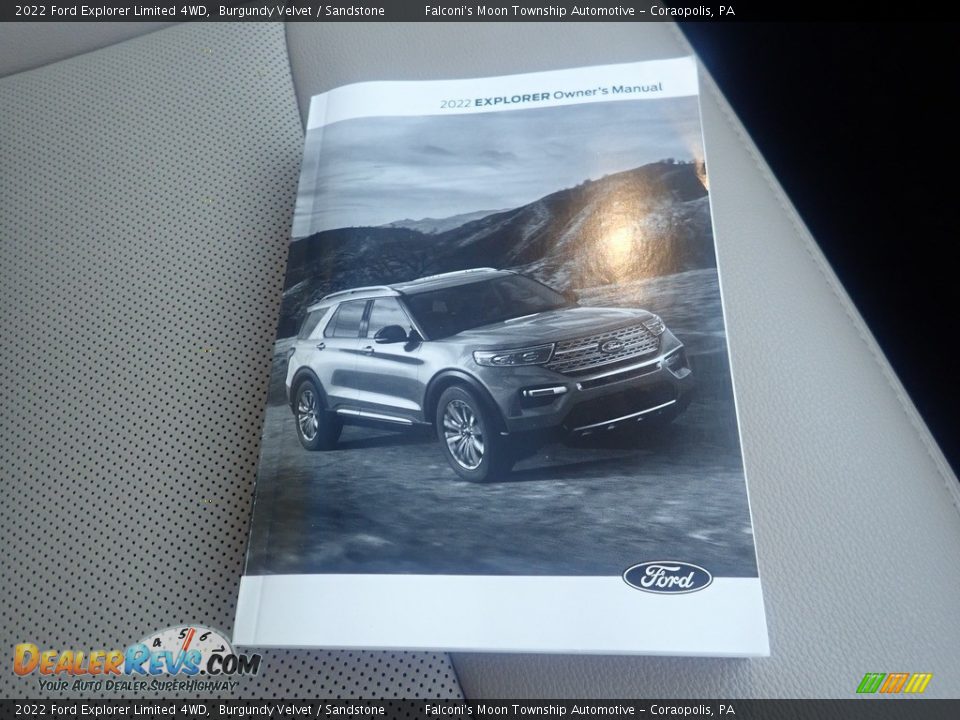 2022 Ford Explorer Limited 4WD Burgundy Velvet / Sandstone Photo #14