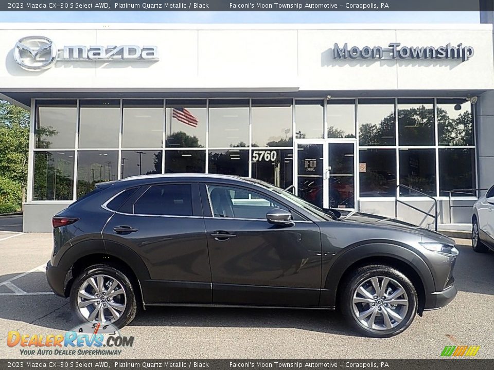 2023 Mazda CX-30 S Select AWD Platinum Quartz Metallic / Black Photo #1