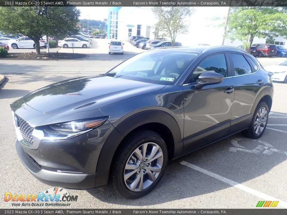 Front 3/4 View of 2023 Mazda CX-30 S Select AWD Photo #7